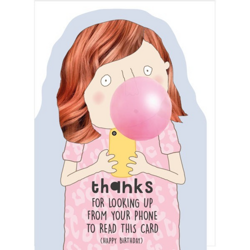 Rosie Made a Thing Card - Read This Girl