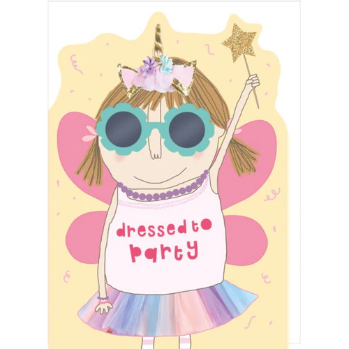Rosie Made a Thing Card - Dressed To Party