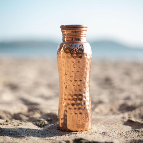 Shared Earth Copper Water Bottle - 600 ml