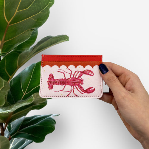 Disaster Designs Card Holder - Lobster