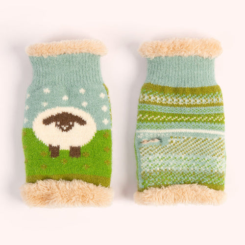 Powder Gloves - Wrist Warmers Sheep