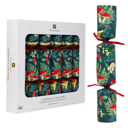 Talking Tables Christmas Crackers - Woodland Forest Mushroom