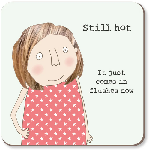 Rosie Made a Thing Coaster - Flushes