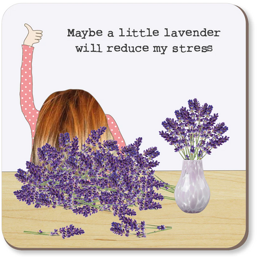 Rosie Made a Thing Coaster - A Little Lavender