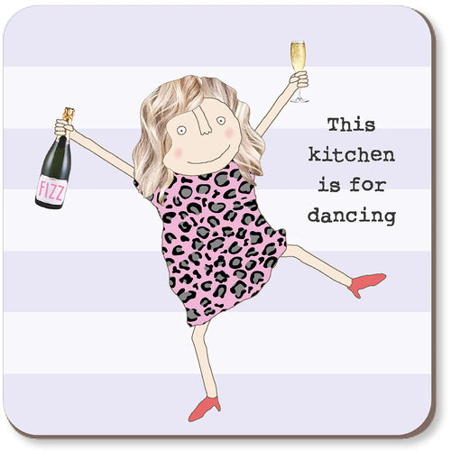 Rosie Made a Thing Coaster - This Kitchen Is for Dancing