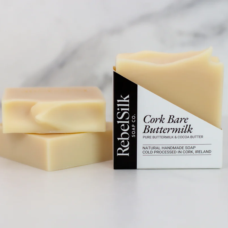 Rebel Silk Soap - Cork Bare Buttermilk