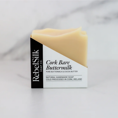 Rebel Silk Soap - Cork Bare Buttermilk