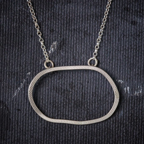 Lynsey de Burca Necklace - Drift Silver Pendant