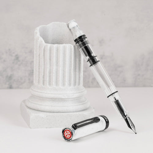 TWSBI - Eco Carrara with Onyx Fountain Pen