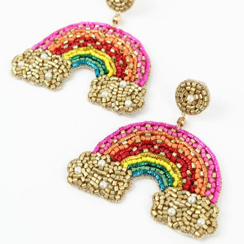 My Doris Earrings - Rainbow