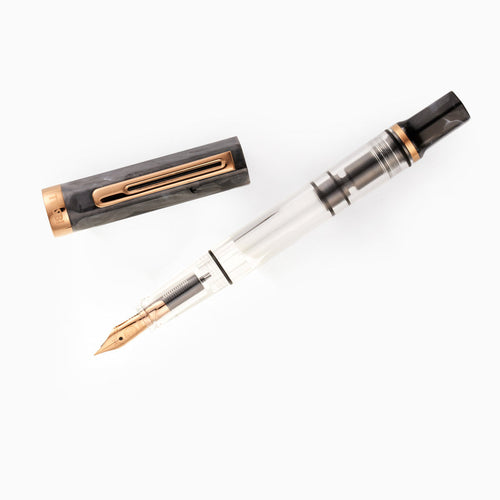 TWSBI - Eco Black Marble with Bronze Fountain Pen