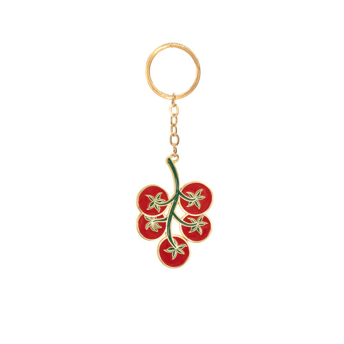 Sass & Belle Keyring - Enamel Tomato