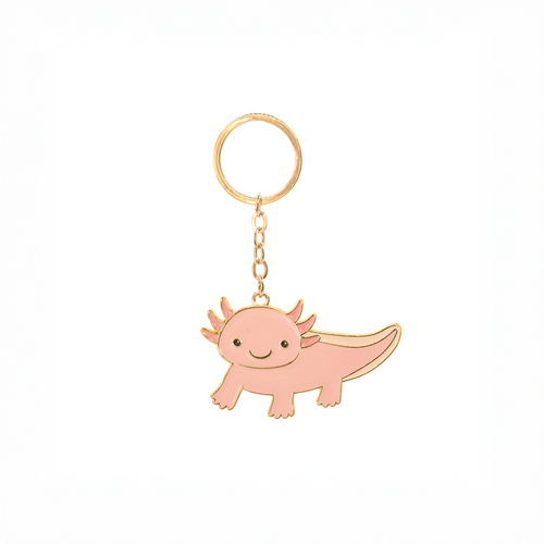Sass & Belle Keyring - Enamel Axolotl
