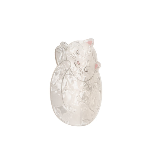 Sass & Belle Claw Clip - Sleeping Cat