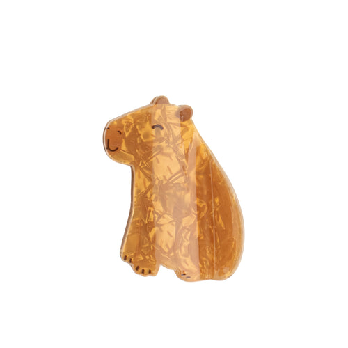 Sass & Belle Claw Clip - Capybara