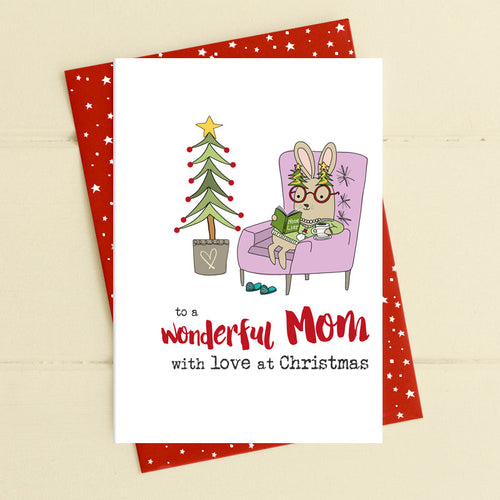 Dandelion Card Christmas - Wonderful Mom
