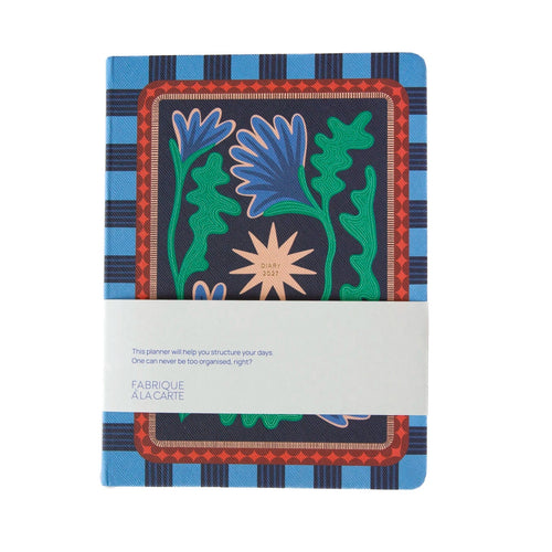 Fabrique 2027 Diary - Flowers in Blue