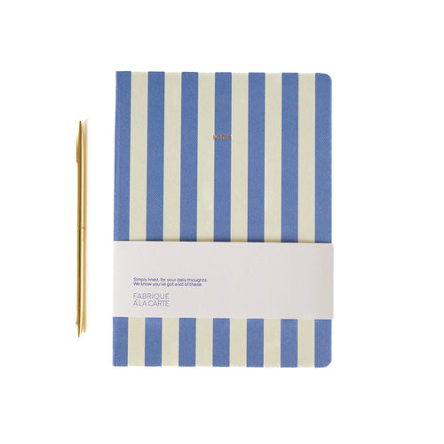 Fabrique Notebook - Lavender Stripes