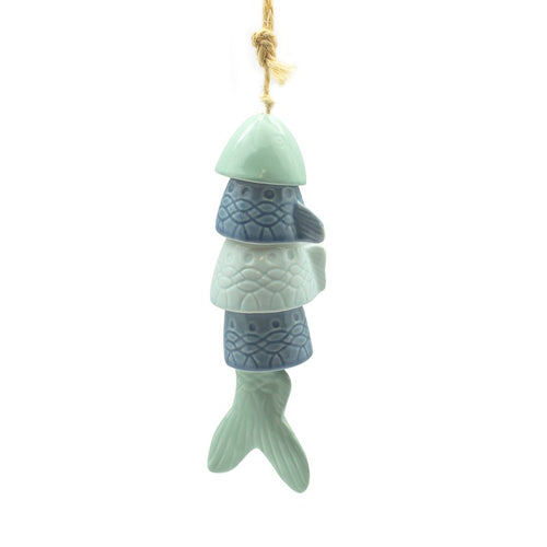 Heaven Sends - Ceramic Fish Wind Chime