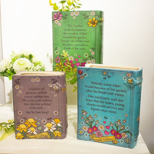 Heaven Sends - Ceramic Book Vases