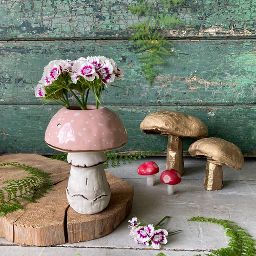 Disaster Designs Ceramics - Mushroom Vase