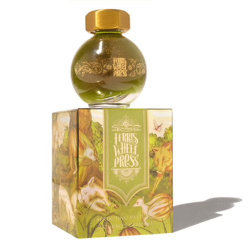 Ferris Wheel Press Fountain Pen Ink - FerriTales #40 Bestiary - Sprouting Pastures