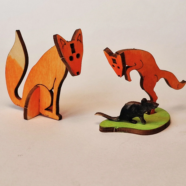 Pop Out Projects - Irish wooden model animal – Unbound