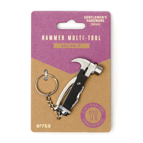 Gentlemen's Hardware - Mini Hammer Multi-Tool