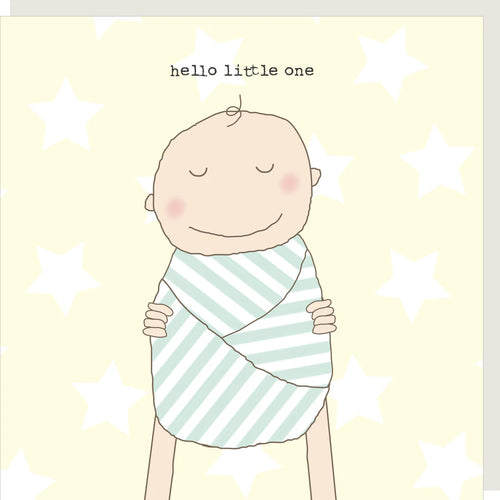 Rosie Made a Thing Card - Hello Little One