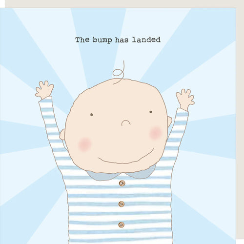 Rosie Made a Thing Card - The Bump Has Landed