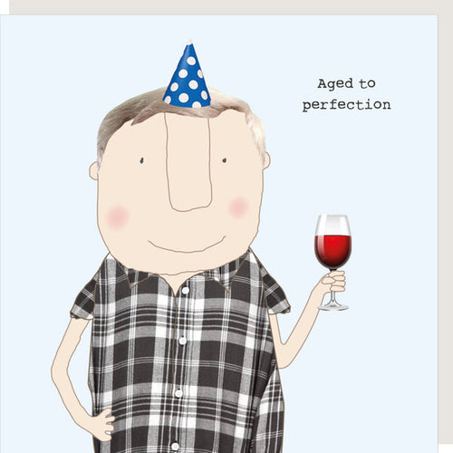 Rosie Made a Thing Card - Aged to Perfection