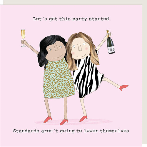 Rosie Made a Thing Card - Let's Get This Party Started