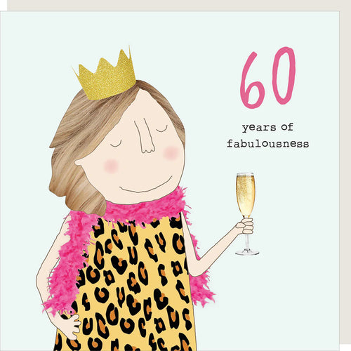 Rosie Made a Thing Card - 60 Years of Fabulousness