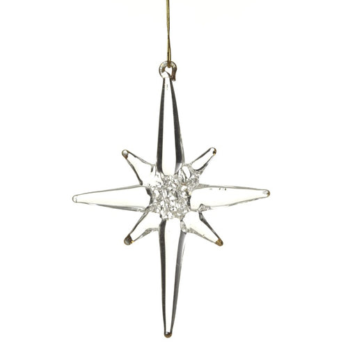 Heaven Sends Christmas Bauble - Glass Bethlehem Star