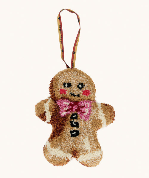 Doing Goods Rug Gift Hanger - Gingerbread Man