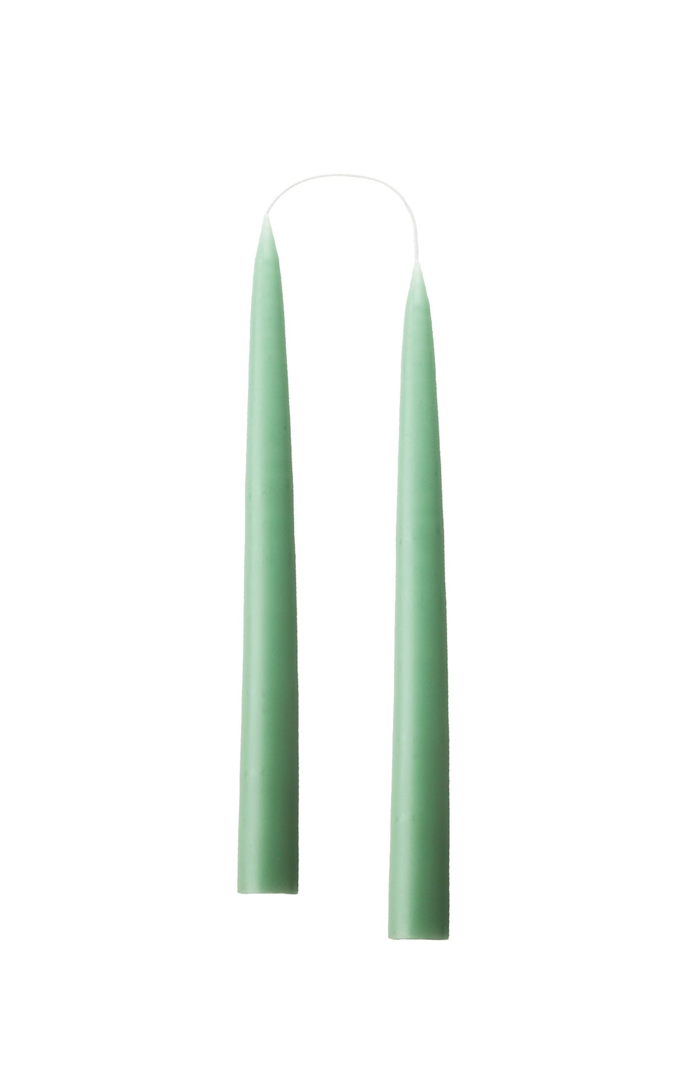 Hand Dipped and Dyed Dinner Candles - 20cm (Small) Pack of 2