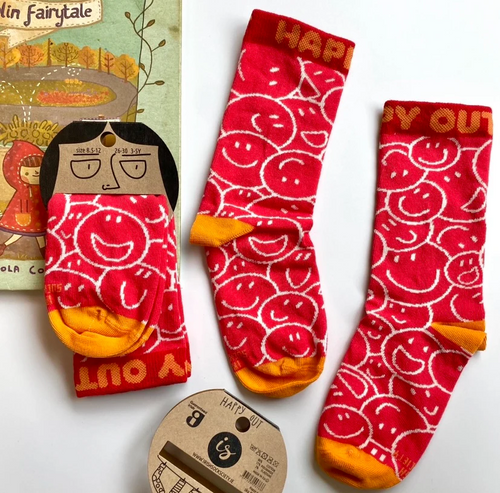 Irish Socksciety Kids Socks - Happy Out