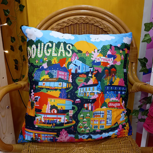 Saucy Pups Cosy Cushion - Douglas