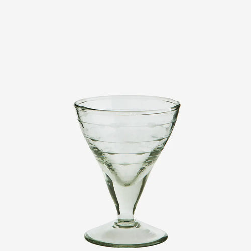 Madam Stoltz Glass - Cut design Cocktail Glass