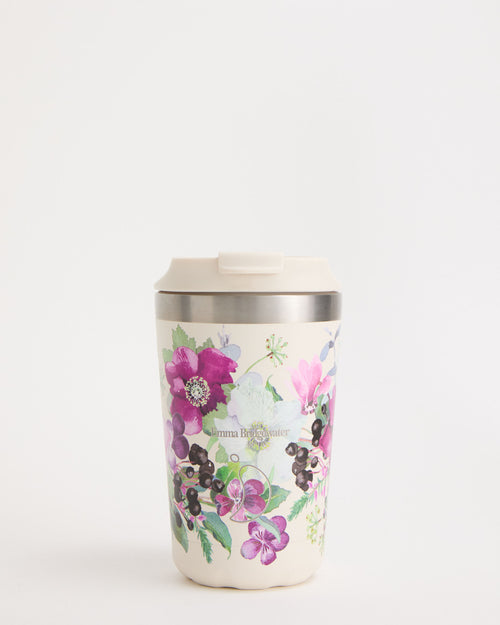 Chilly's Original Coffee Cup - 340ml - Emma Bridgewater Winter Flowers