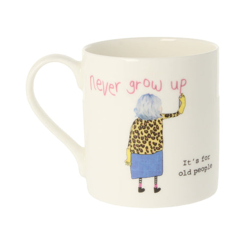 Rosie Made a Thing Mug - Never Grow Up