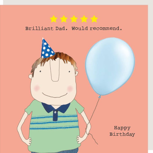 Rosie Made a Thing Card - Brilliant Dad