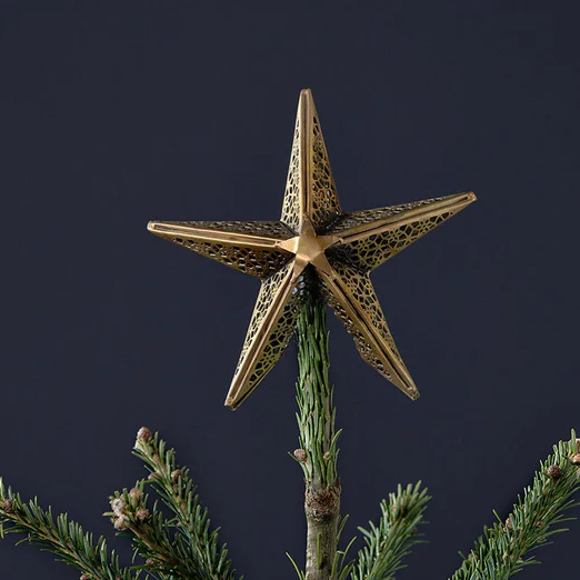 Nkuku Christmas Tree Topper - Bishakha Star