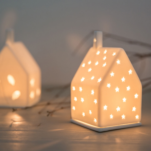 Rader Tealight House - Stars