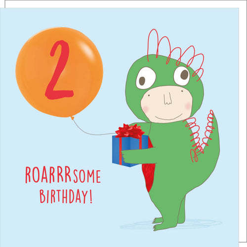 Rosie Made a Thing Card - Roarsome Birthday 2