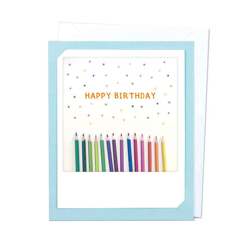 Pickmotion card - Happy Birthday Pens