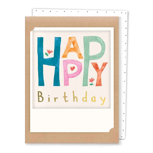 Pickmotion Mini-Card - Happy Happy Birthday