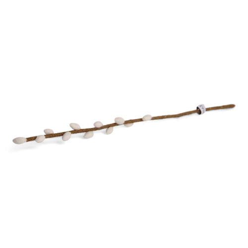 Gry & Sif Decoration - Felt Branch Willow White - 30cm