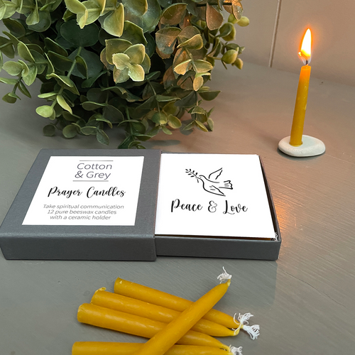 Cotton & Grey - Prayer Candle