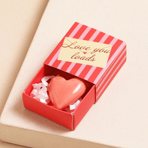 Lisa Angel MatchBox - Love You Ceramic Heart